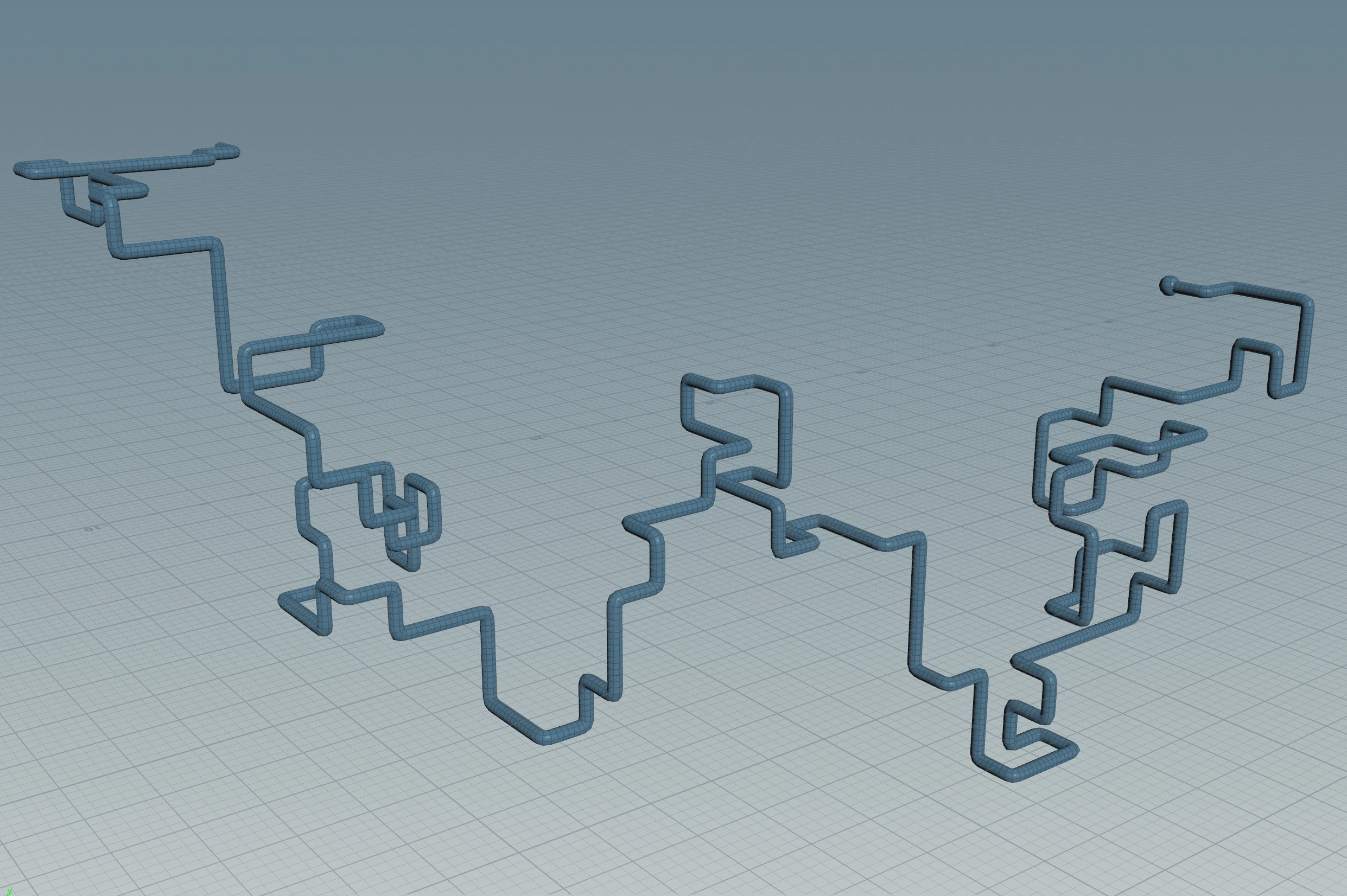 First pipe without self-intersections