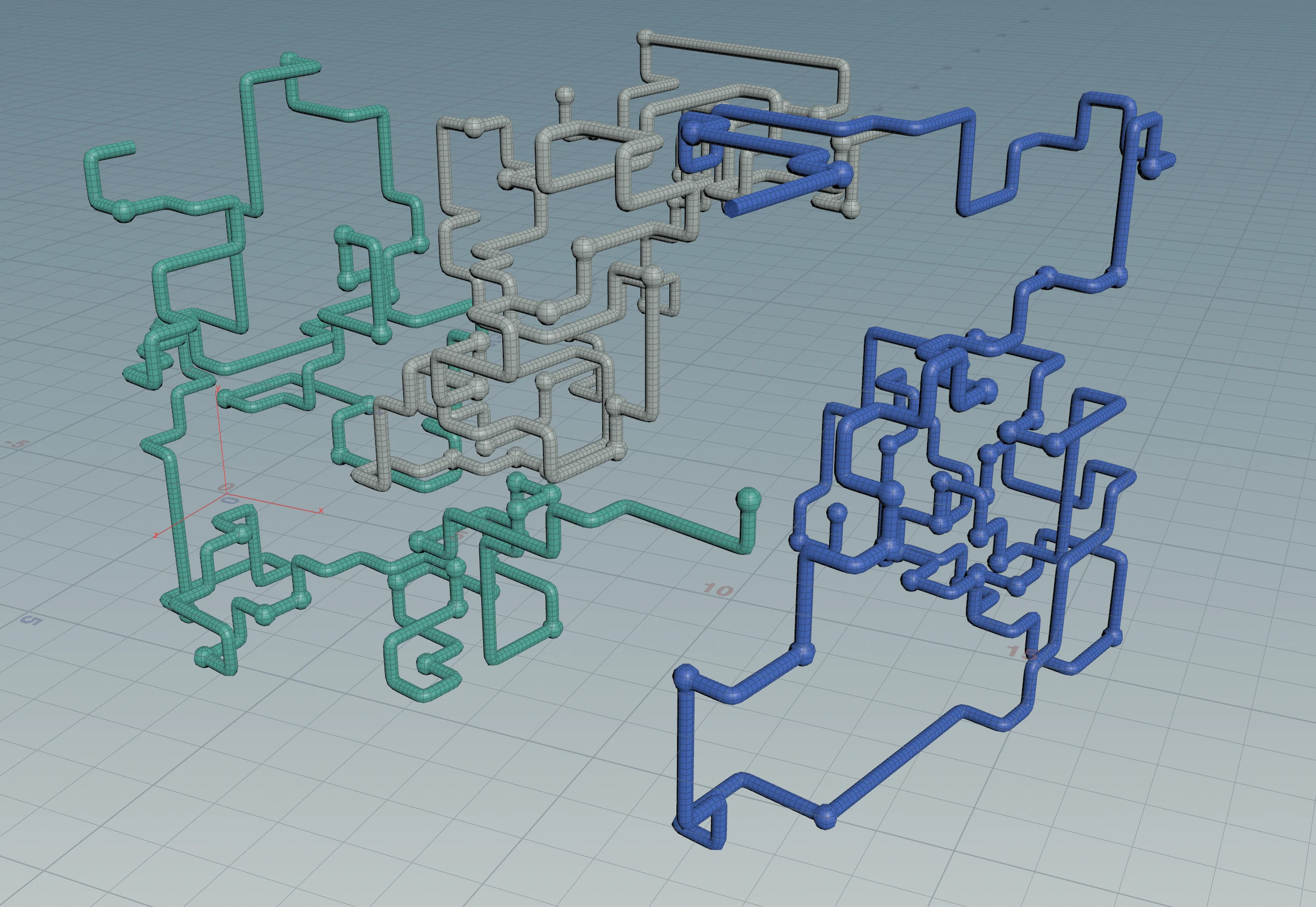 Multi-pipe coordination without collisions
