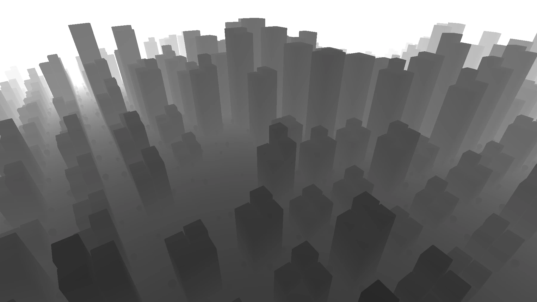 Visualizing raymarching surface distance