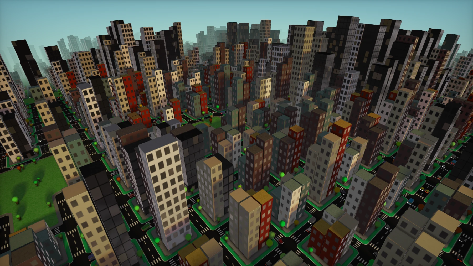 Morning lighting final render