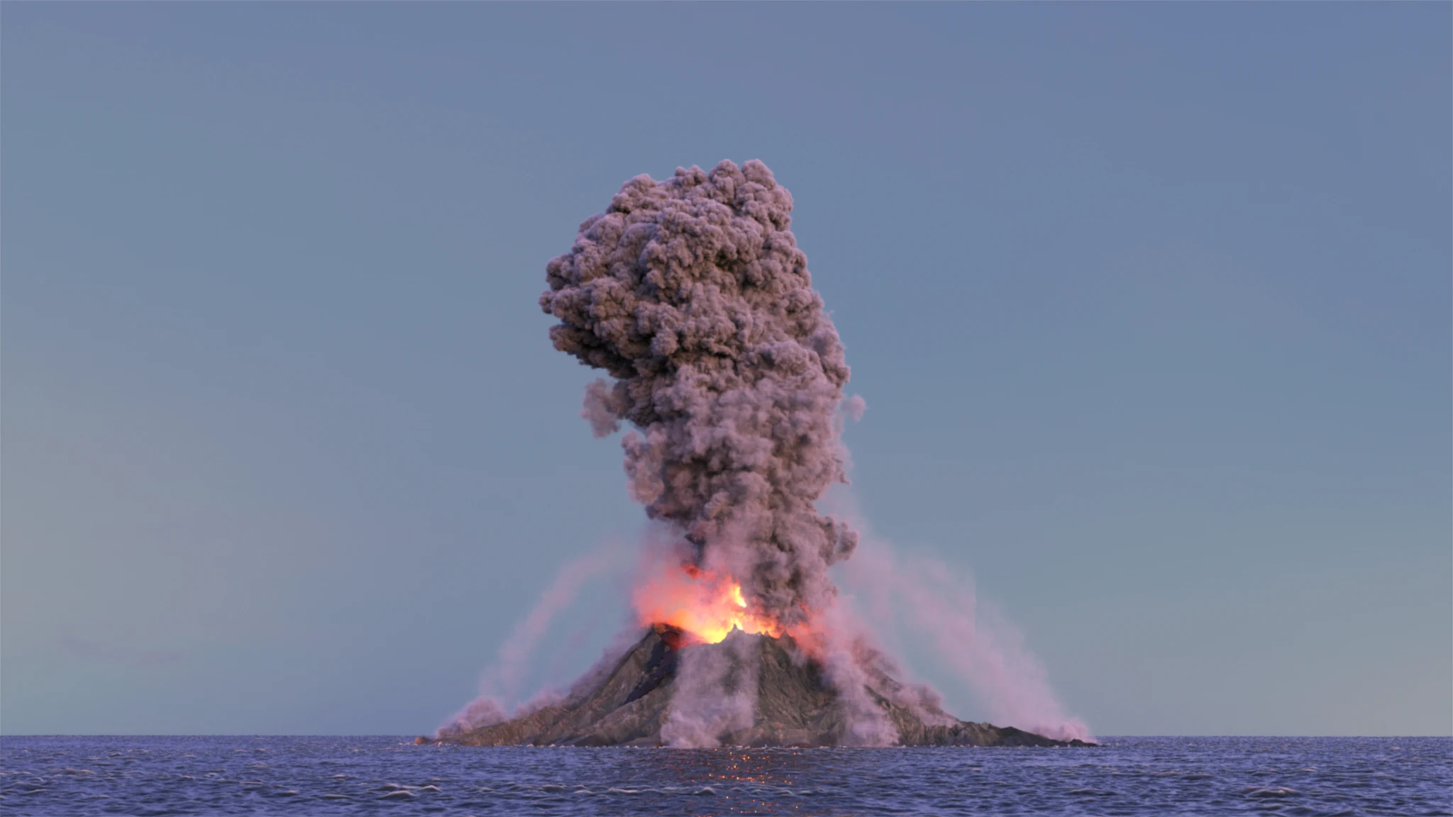 Pyroclastic smoke detail