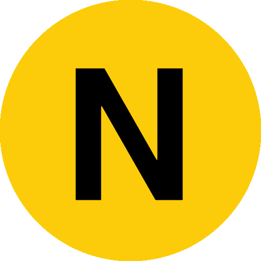 Subway N line logo